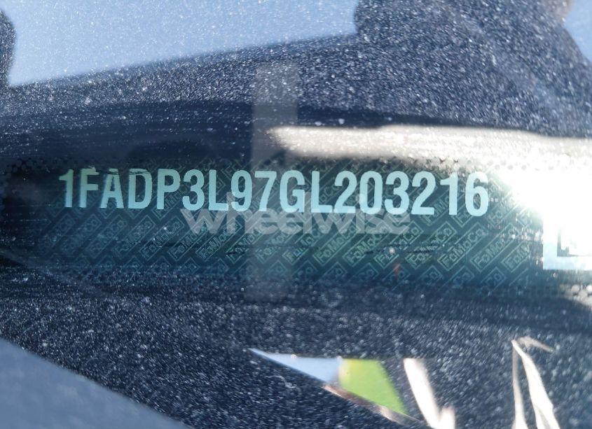 Photo 9 of 2016 Ford Focus ST (VIN 1FADP3L97GL203216)