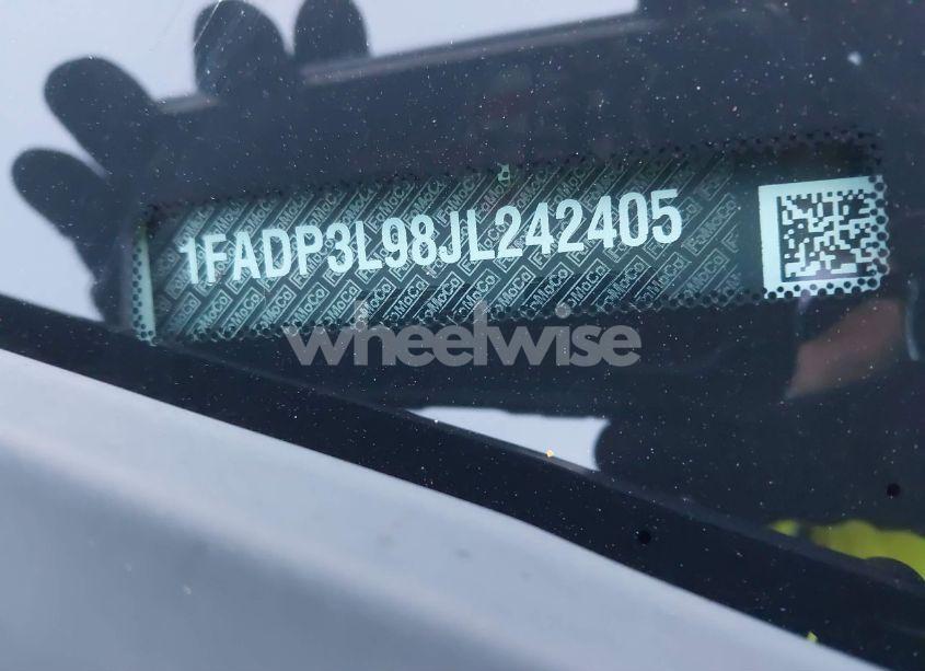 Photo 9 of 2018 Ford Focus ST (VIN 1FADP3L98JL242405)