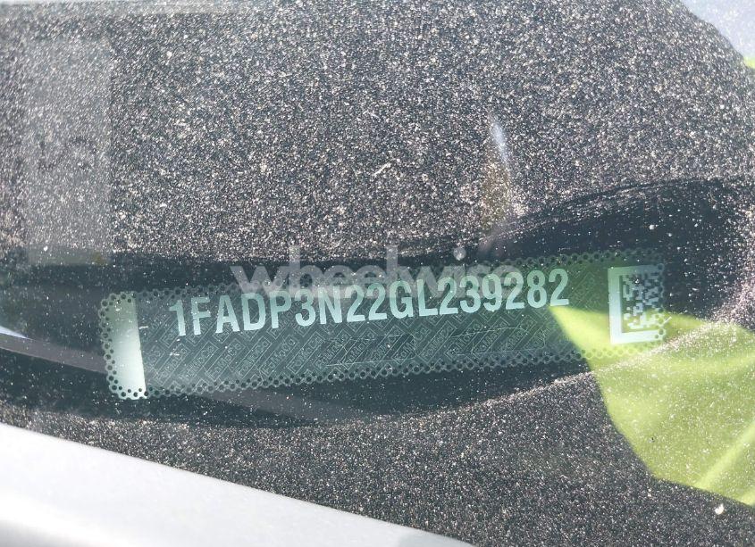 Photo 9 of 2016 Ford Focus TITANIUM (VIN 1FADP3N22GL239282)