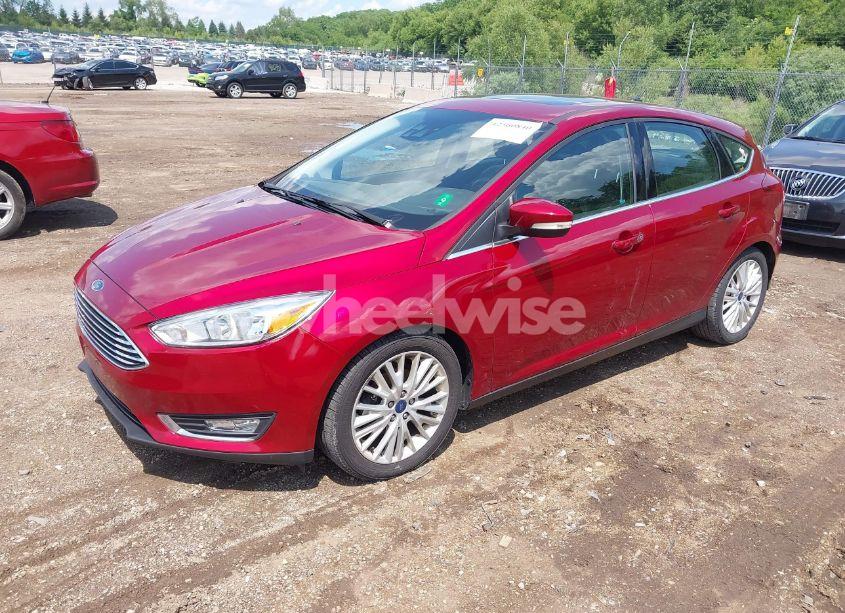 Photo 2 of 2017 Ford Focus TITANIUM (VIN 1FADP3N24HL306725)