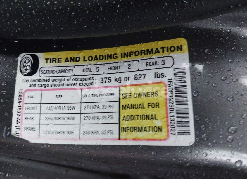 Photo 9 of 2013 Ford Focus TITANIUM (VIN 1FADP3N25DL132027)