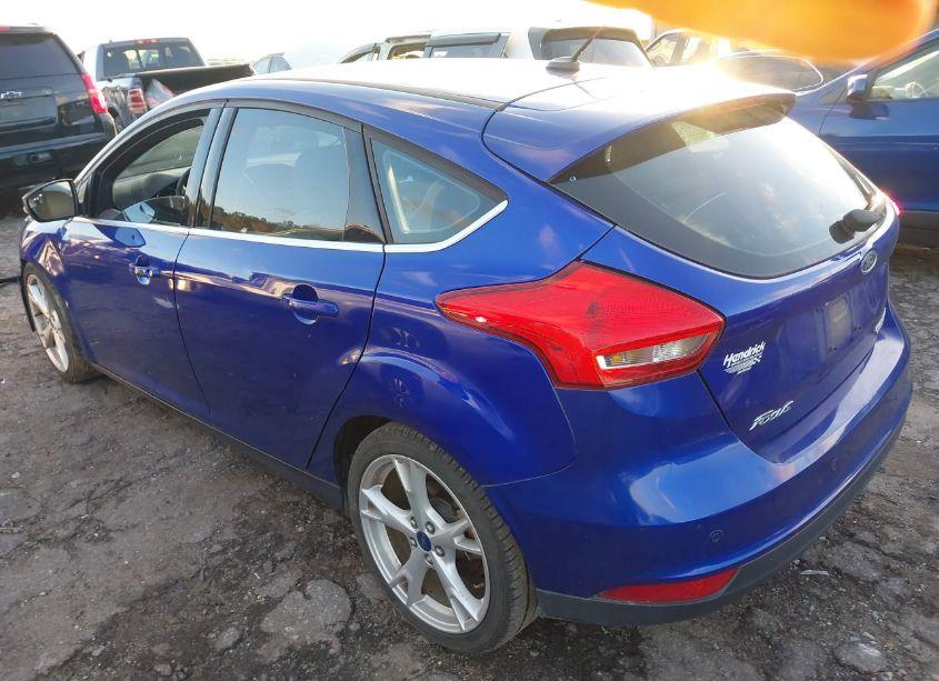 Photo 3 of 2015 Ford Focus TITANIUM (VIN 1FADP3N27FL365989)