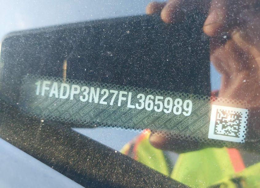 Photo 9 of 2015 Ford Focus TITANIUM (VIN 1FADP3N27FL365989)