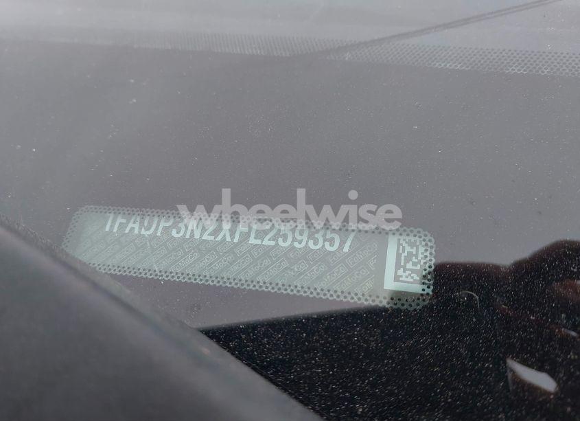 Photo 9 of 2015 Ford Focus TITANIUM (VIN 1FADP3N2XFL259357)