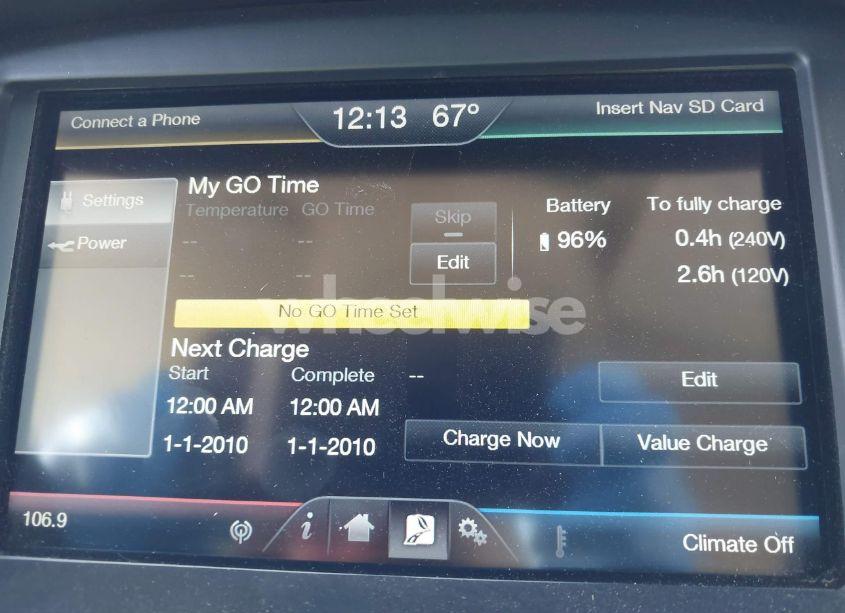 Photo 14 of 2015 Ford Focus ELECTRIC (VIN 1FADP3R40FL232082)