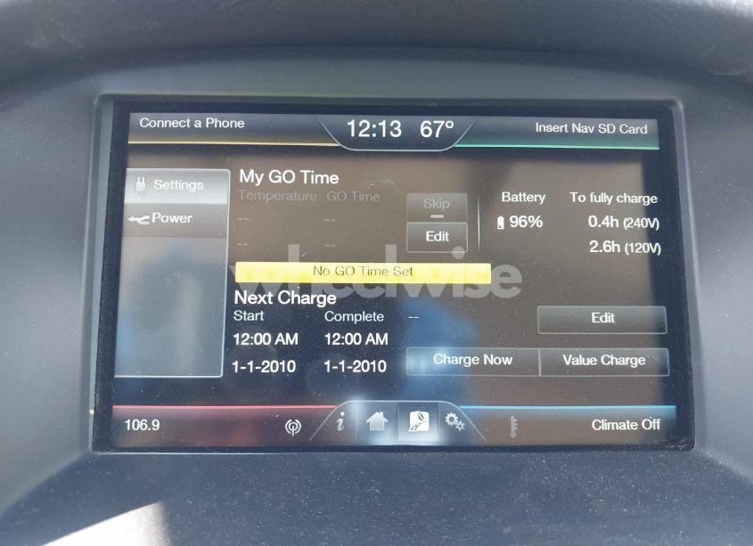 Photo 15 of 2015 Ford Focus ELECTRIC (VIN 1FADP3R40FL232082)