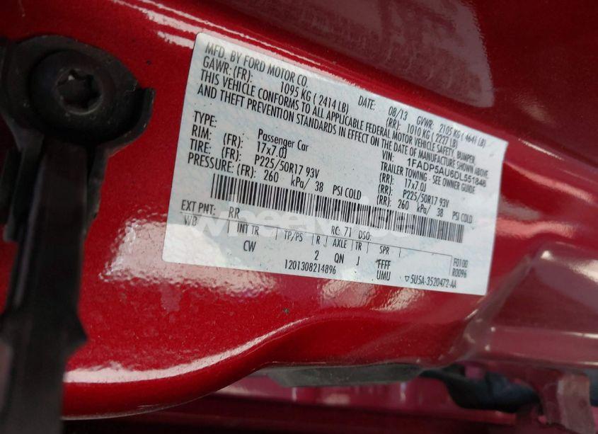 Photo 9 of 2013 Ford C-max HYBRID SE (VIN 1FADP5AU6DL551846)