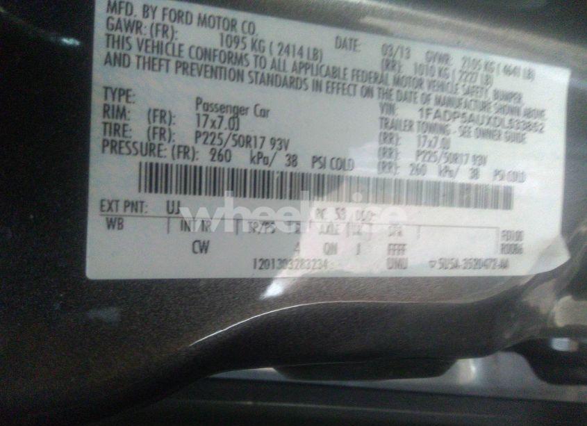 Photo 9 of 2013 Ford C-max HYBRID SE (VIN 1FADP5AUXDL533852)