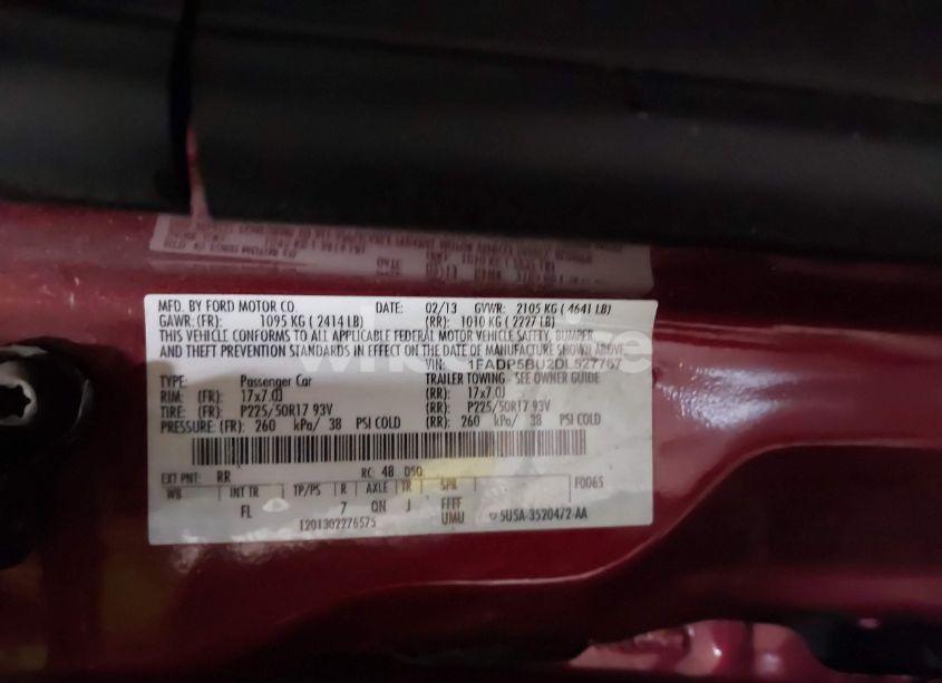 Photo 9 of 2013 Ford C-max HYBRID SEL (VIN 1FADP5BU2DL527767)