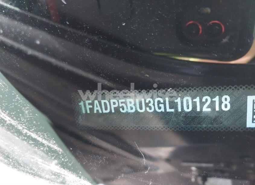 Photo 9 of 2016 Ford C-max HYBRID SEL (VIN 1FADP5BU3GL101218)