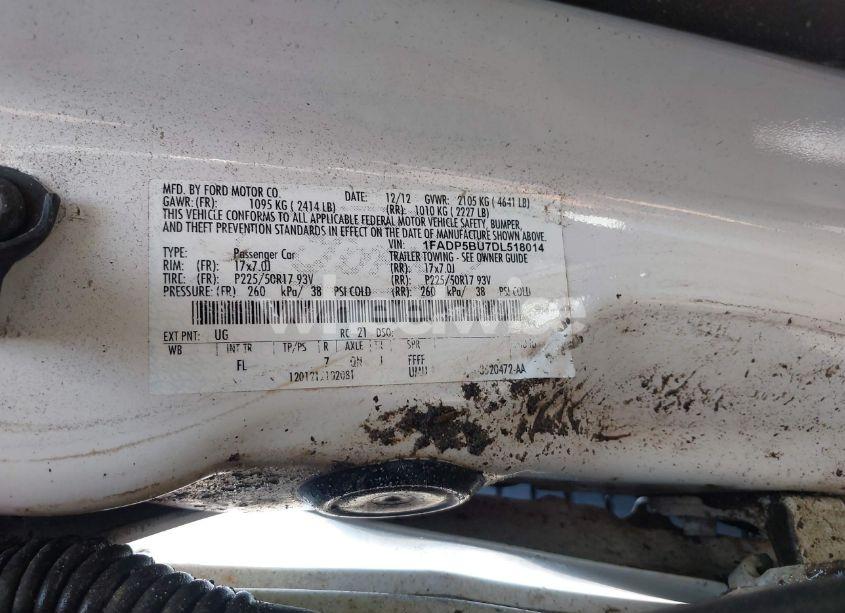 Photo 9 of 2013 Ford C-max HYBRID SEL (VIN 1FADP5BU7DL518014)