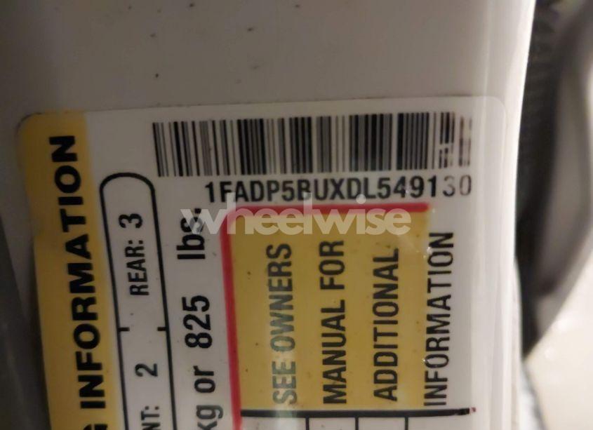 Photo 9 of 2013 Ford C-max HYBRID SEL (VIN 1FADP5BUXDL549130)