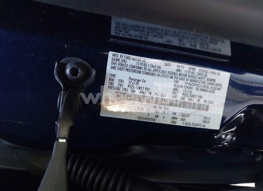 Photo 9 of 2016 Ford C-max ENERGI SEL (VIN 1FADP5CU5GL102045)