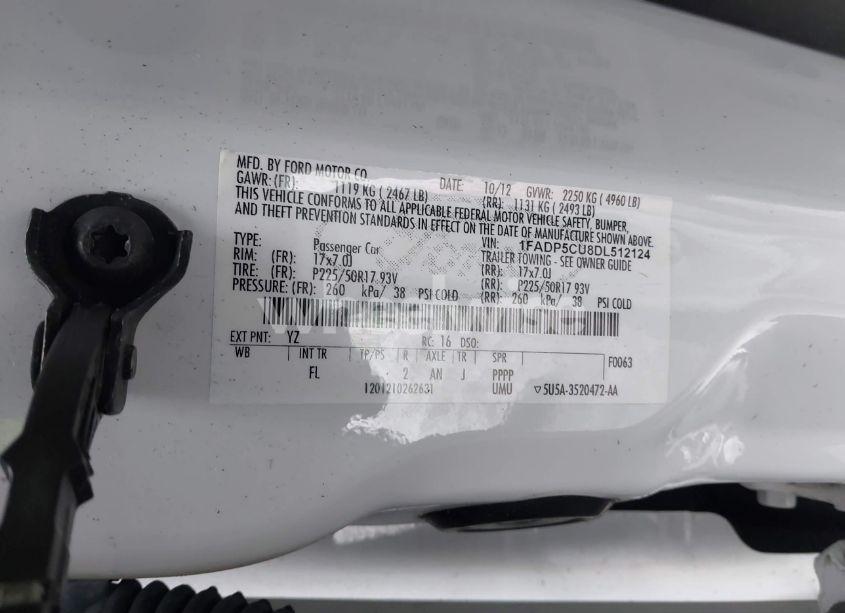 Photo 9 of 2013 Ford C-max ENERGI SEL (VIN 1FADP5CU8DL512124)