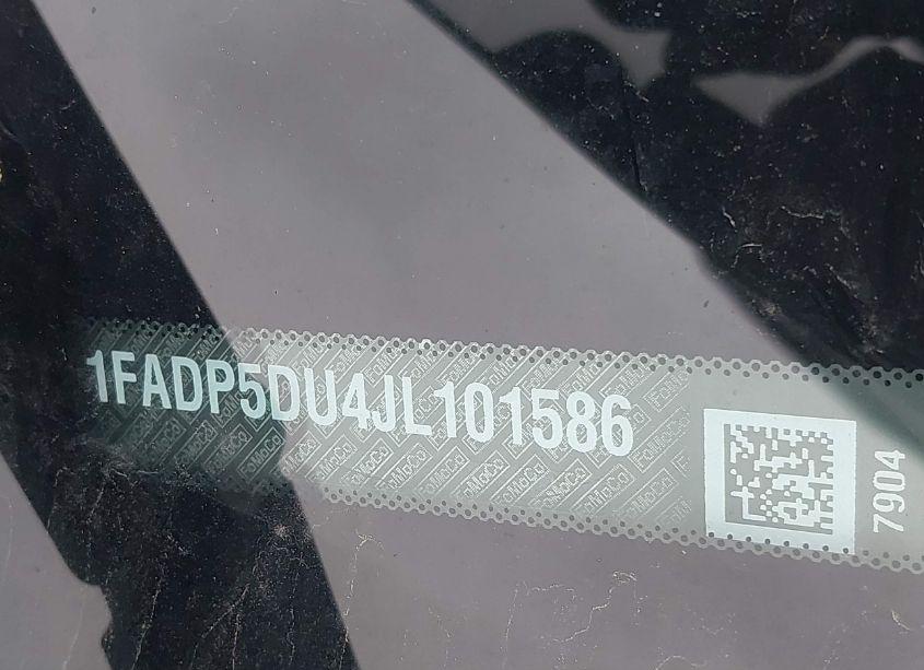 Photo 9 of 2018 Ford C-max HYBRID TITANIUM (VIN 1FADP5DU4JL101586)