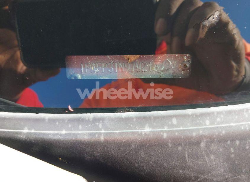 Photo 9 of 2007 Ford Focus S/SE/SES (VIN 1FAFP31N97W218727)