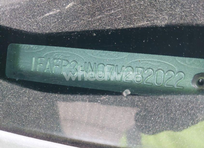 Photo 9 of 2007 Ford Focus S/SE/SES (VIN 1FAFP34N07W282022)