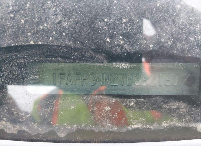 Photo 9 of 2007 Ford Focus S/SE/SES (VIN 1FAFP34N27W362180)