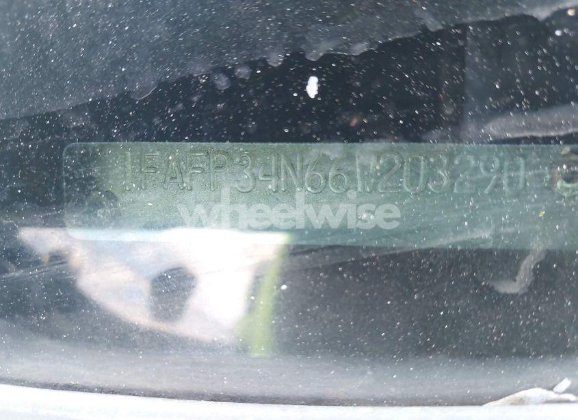 Photo 9 of 2006 Ford Focus ZX4 (VIN 1FAFP34N66W203290)