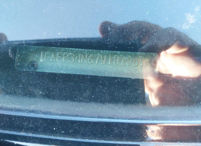 Photo 9 of 2007 Ford Focus S/SE/SES (VIN 1FAFP34N67W187867)