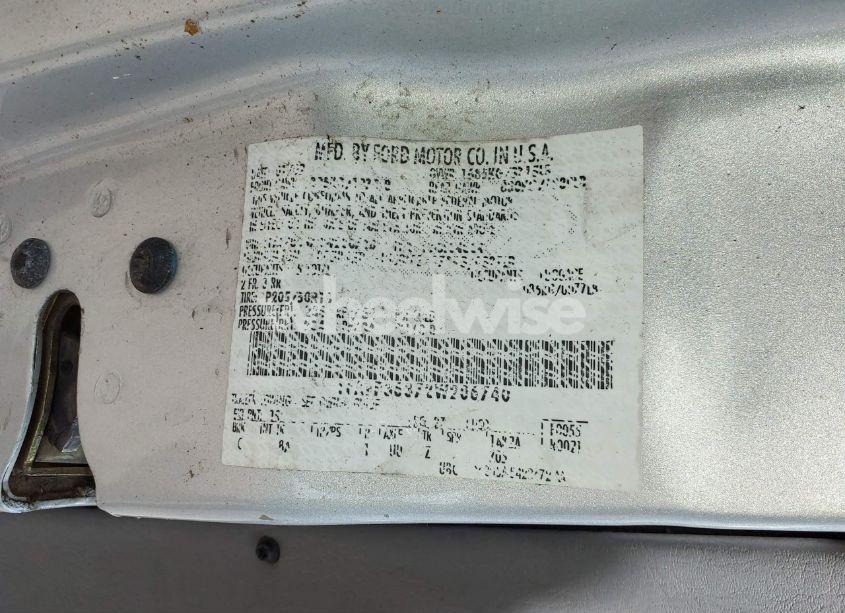 Photo 9 of 2002 Ford Focus SE/ZTW (VIN 1FAFP36372W206740)