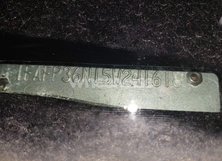 Photo 9 of 2005 Ford Focus ZXW (VIN 1FAFP36N15W241618)