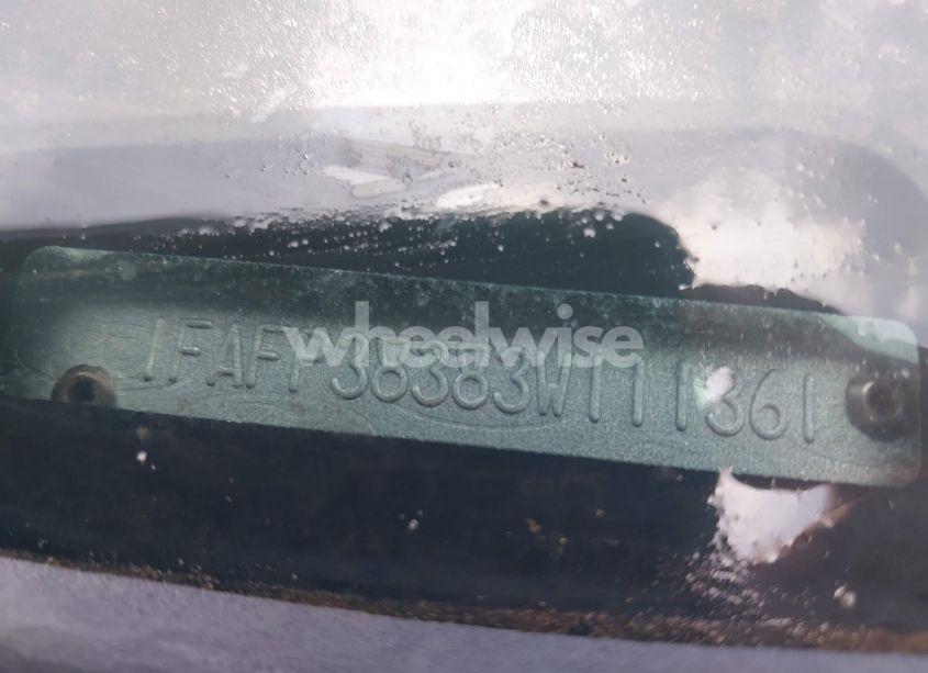 Photo 9 of 2003 Ford Focus ZTS (VIN 1FAFP38383W111361)