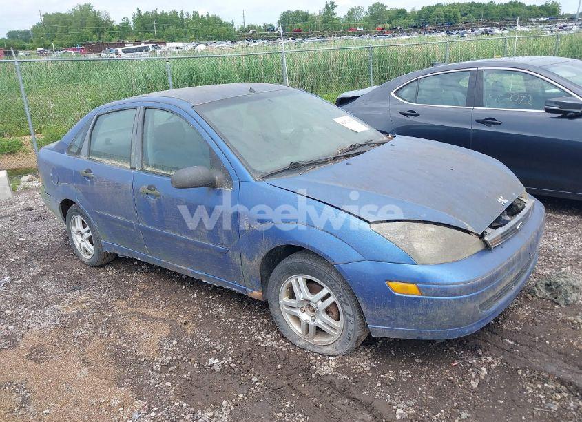 2004 Ford Focus ZTS (VIN 1FAFP38Z64W160693) main photo