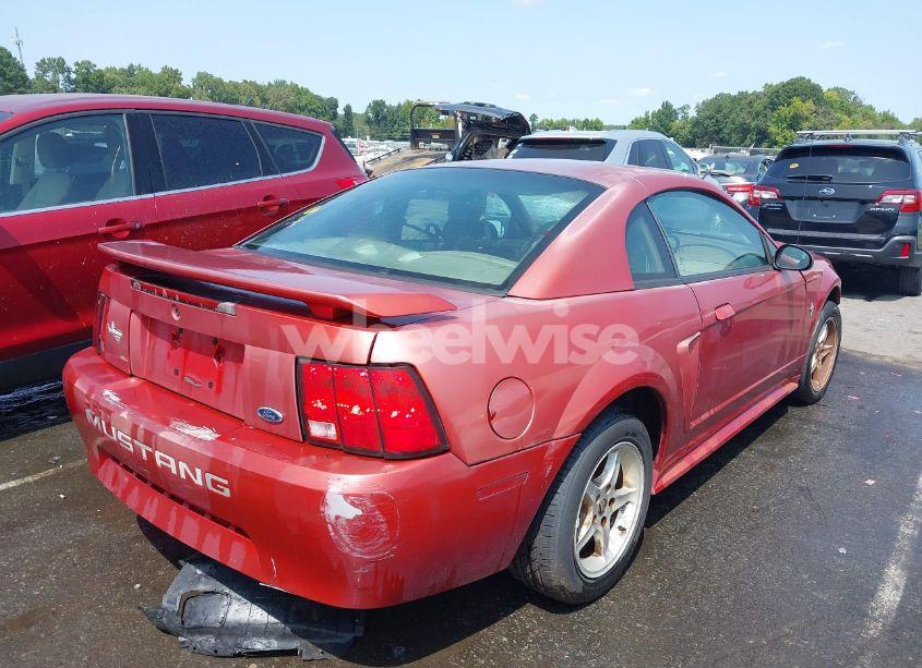 Photo 4 of 2002 Ford Mustang (VIN 1FAFP40422F114992)