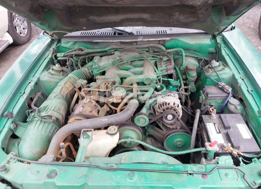 Photo 10 of 2001 Ford Mustang (VIN 1FAFP40451F186932)