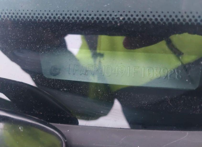 Photo 9 of 2001 Ford Mustang N/A (VIN 1FAFP40491F108928)