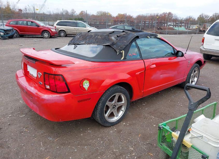 Photo 4 of 2003 Ford Mustang (VIN 1FAFP44413F362601)