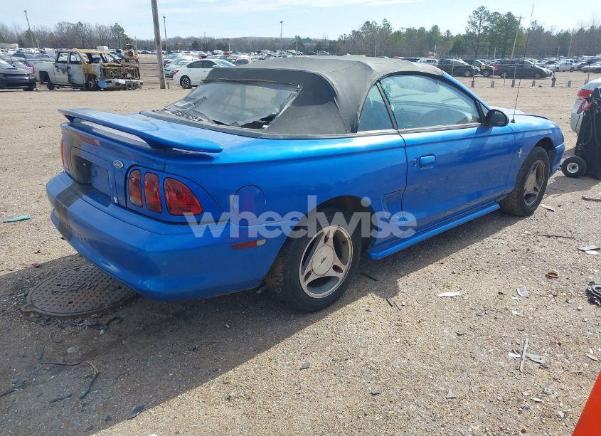 Photo 4 of 1998 Ford Mustang (VIN 1FAFP4441WF119648)