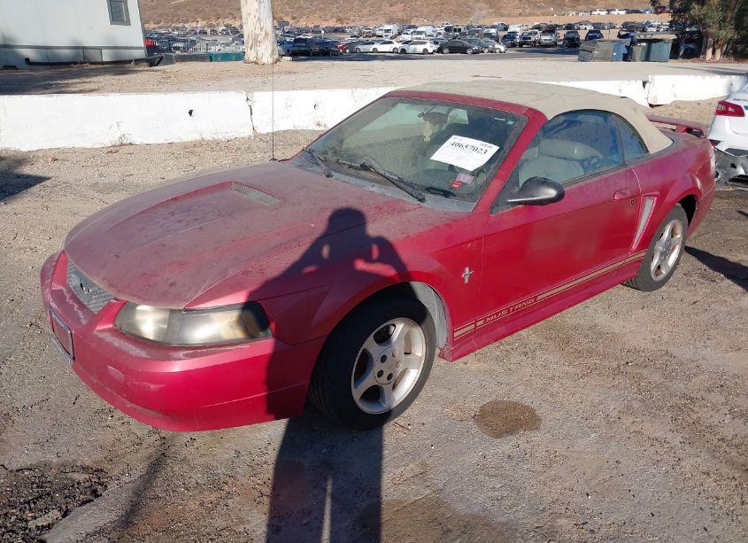 Photo 2 of 2001 Ford Mustang (VIN 1FAFP44421F137682)