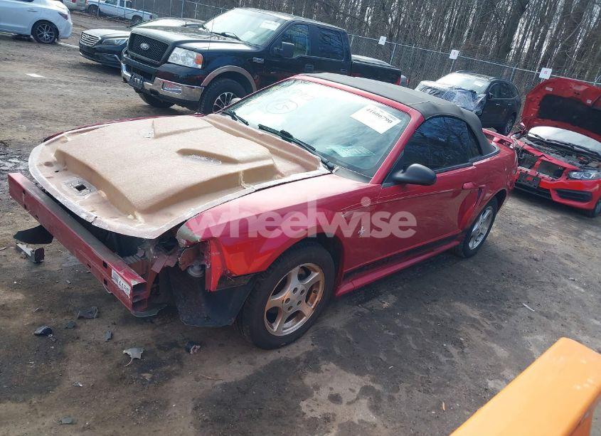 Photo 2 of 2002 Ford Mustang (VIN 1FAFP44432F150555)
