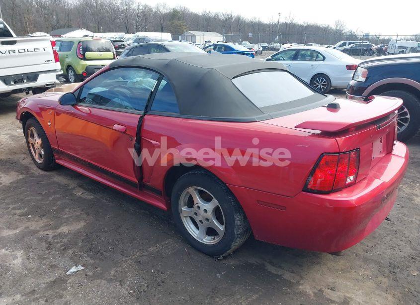 Photo 3 of 2002 Ford Mustang (VIN 1FAFP44432F150555)