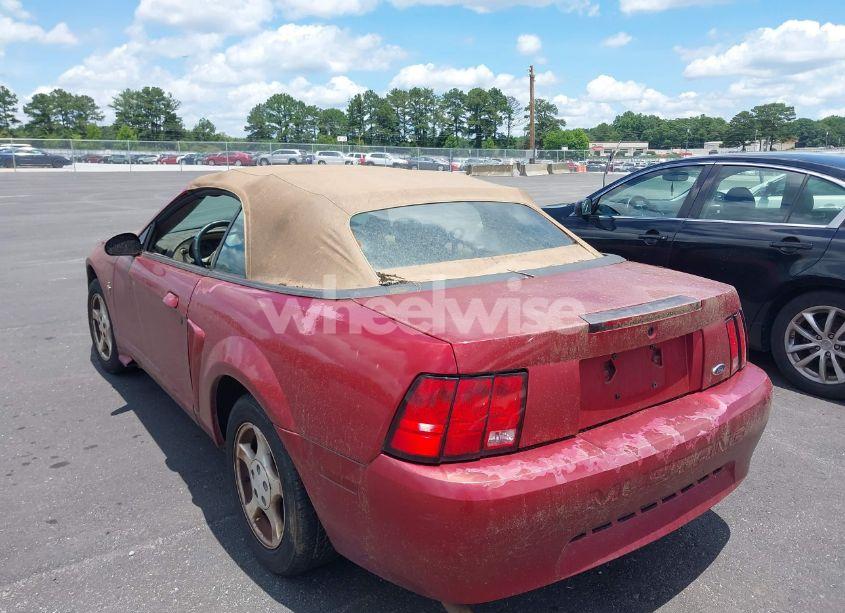Photo 3 of 2003 Ford Mustang (VIN 1FAFP44443F327129)