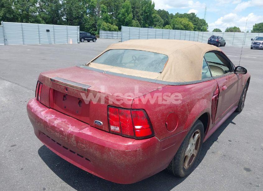 Photo 4 of 2003 Ford Mustang (VIN 1FAFP44443F327129)