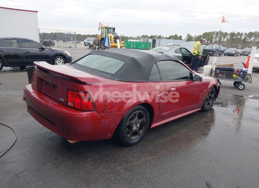 Photo 4 of 2003 Ford Mustang (VIN 1FAFP44443F403447)