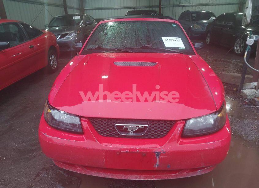Photo 12 of 2002 Ford Mustang (VIN 1FAFP44472F166595)