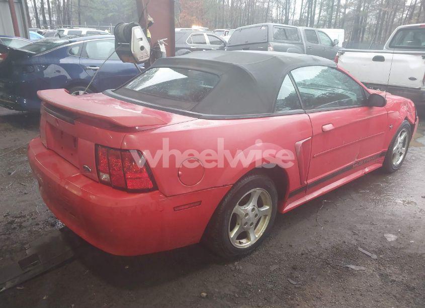 Photo 4 of 2002 Ford Mustang (VIN 1FAFP44472F166595)