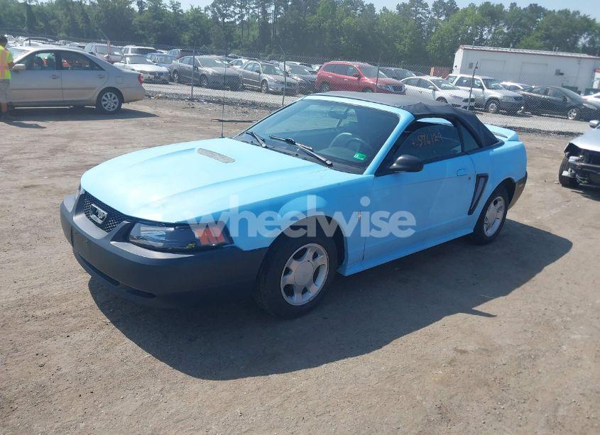 Photo 2 of 2001 Ford Mustang (VIN 1FAFP44491F178827)