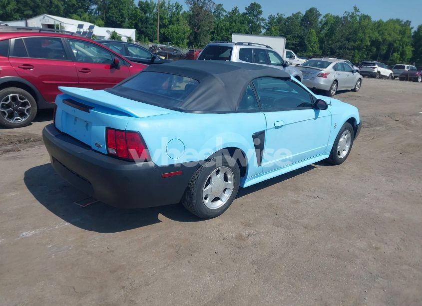 Photo 4 of 2001 Ford Mustang (VIN 1FAFP44491F178827)