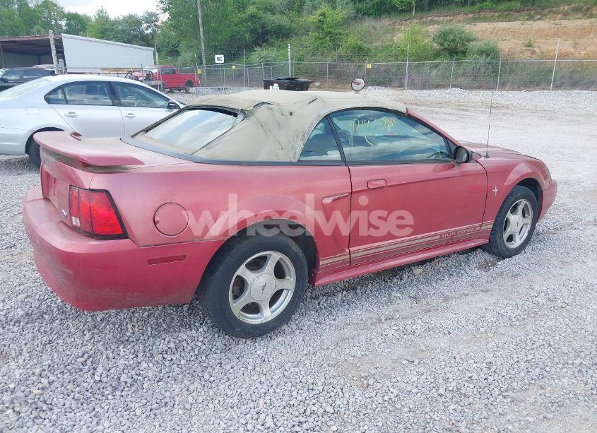 Photo 4 of 2001 Ford Mustang (VIN 1FAFP44491F185244)