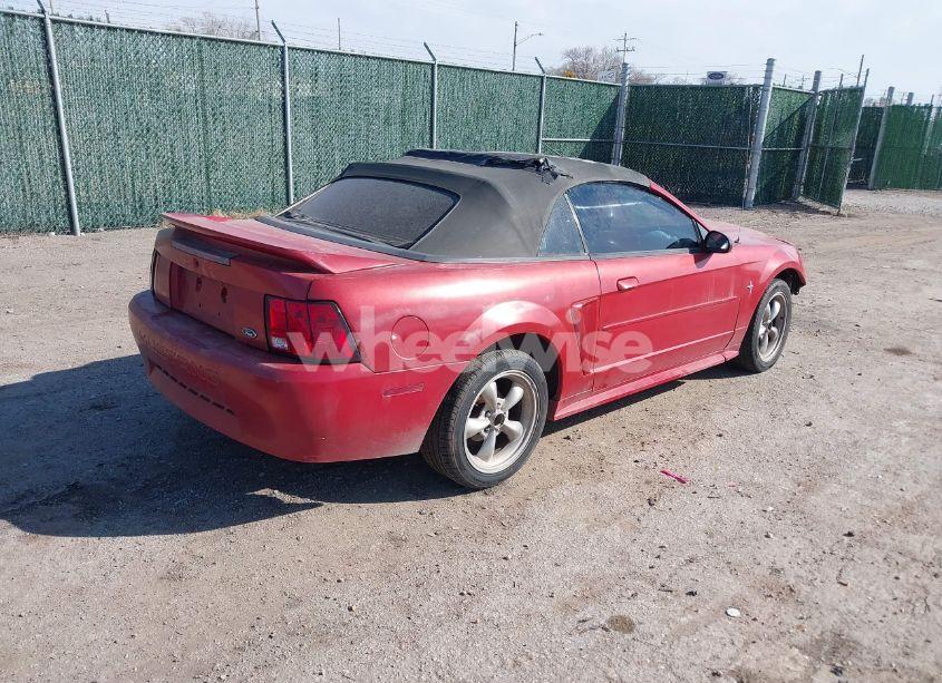 Photo 4 of 2001 Ford Mustang (VIN 1FAFP44491F242798)