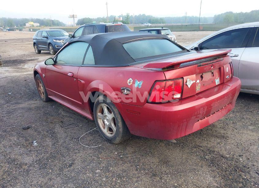 Photo 3 of 2004 Ford Mustang (VIN 1FAFP44604F212319)
