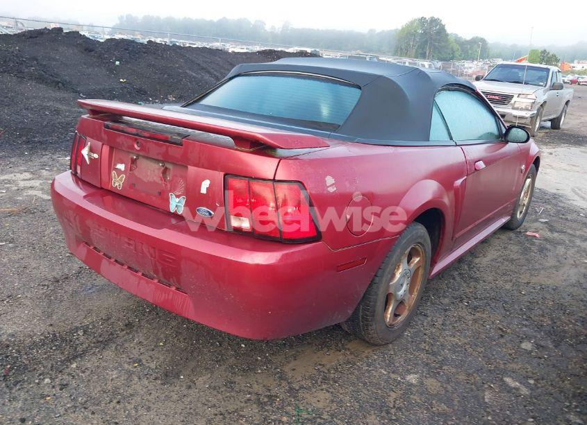 Photo 4 of 2004 Ford Mustang (VIN 1FAFP44604F212319)