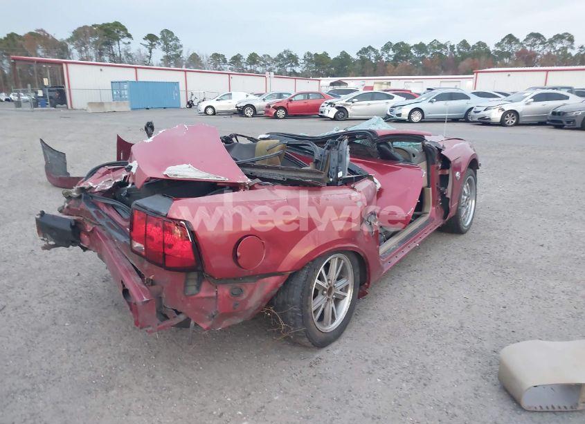 Photo 4 of 2004 Ford Mustang (VIN 1FAFP44614F233955)