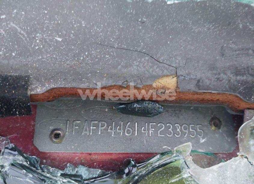 Photo 9 of 2004 Ford Mustang (VIN 1FAFP44614F233955)