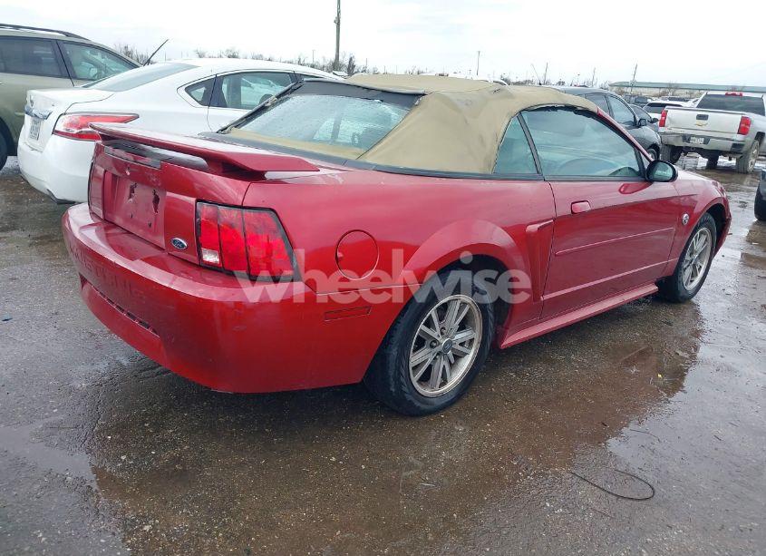 Photo 4 of 2004 Ford Mustang (VIN 1FAFP44624F197158)